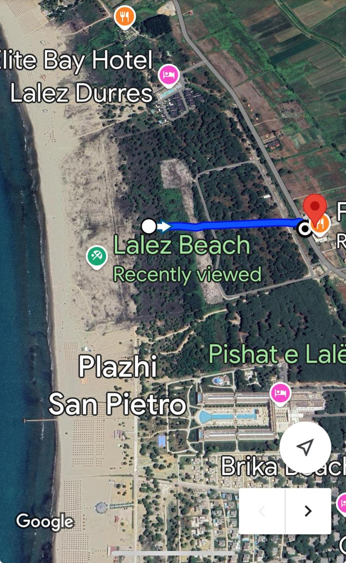 Todhe - Gjiri I Lalezit 500 Meters From The Appartement Durrës